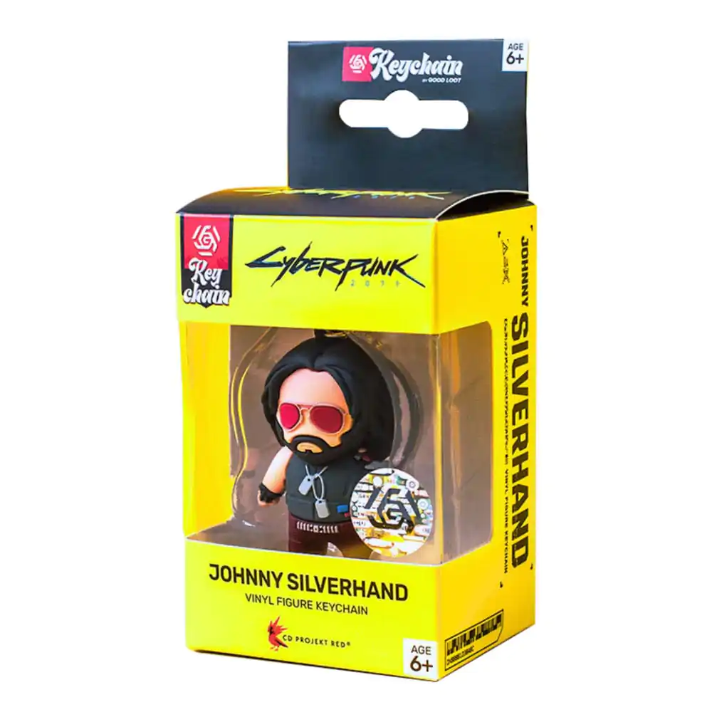 Cyberpunk 2077 Vinyl Kľúčenka Johnny Silverhand produktová fotografia