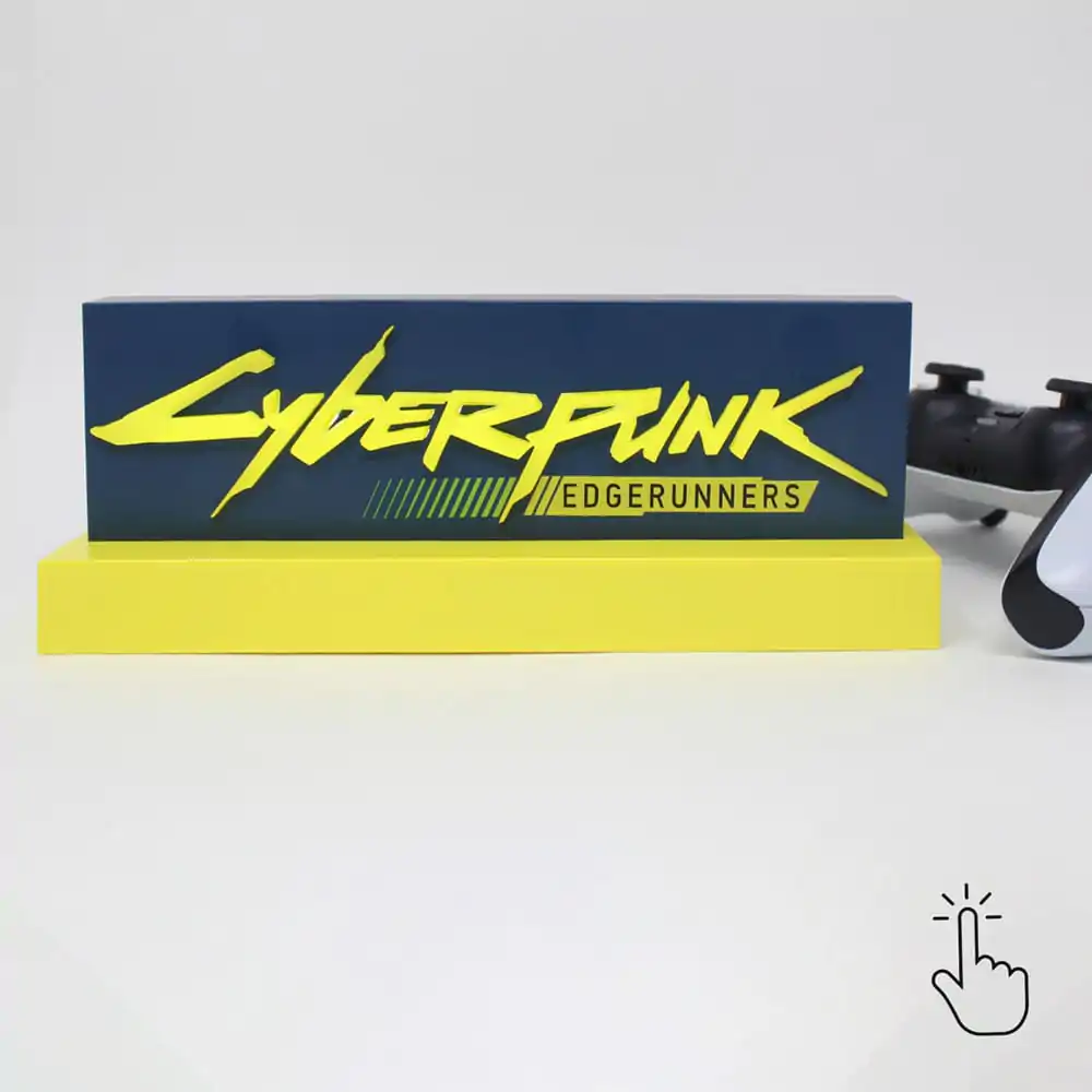 Cyberpunk Edgerunner LED svetelný-Logo 22 cm produktová fotografia