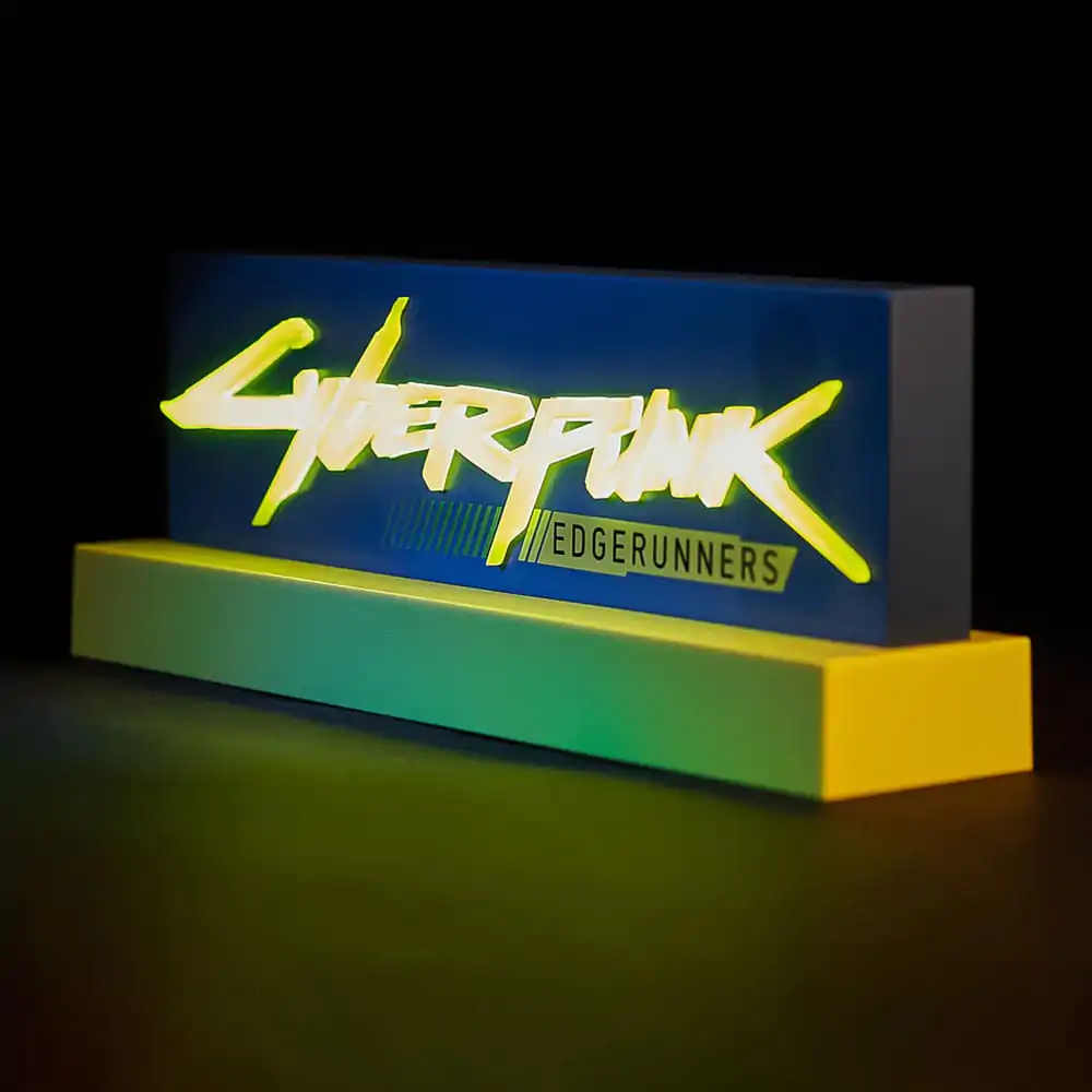 Cyberpunk Edgerunner LED svetelný-Logo 22 cm produktová fotografia