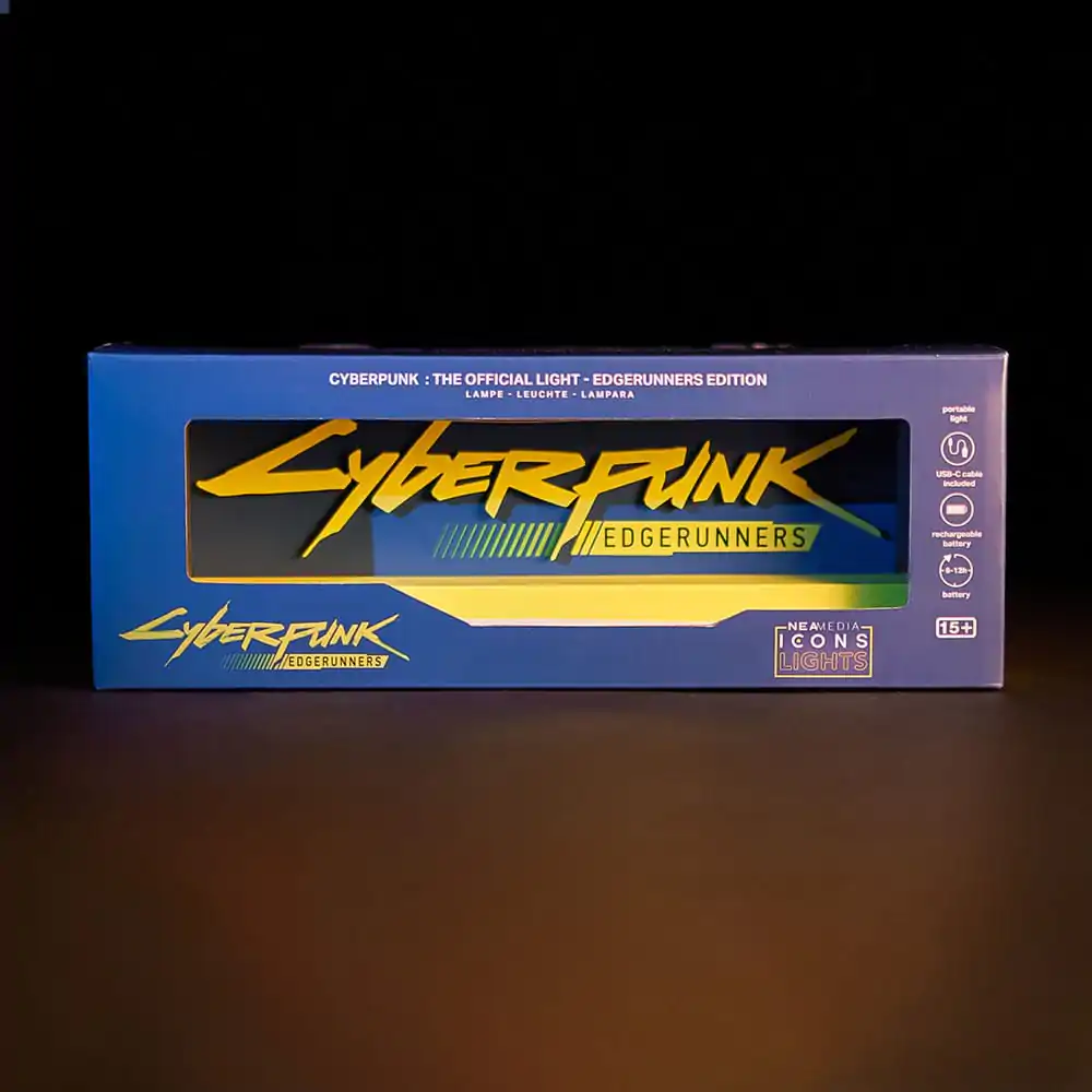 Cyberpunk Edgerunner LED svetelný-Logo 22 cm produktová fotografia