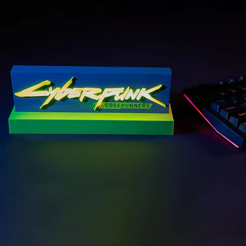 Cyberpunk Edgerunner LED svetelný-Logo 22 cm produktová fotografia