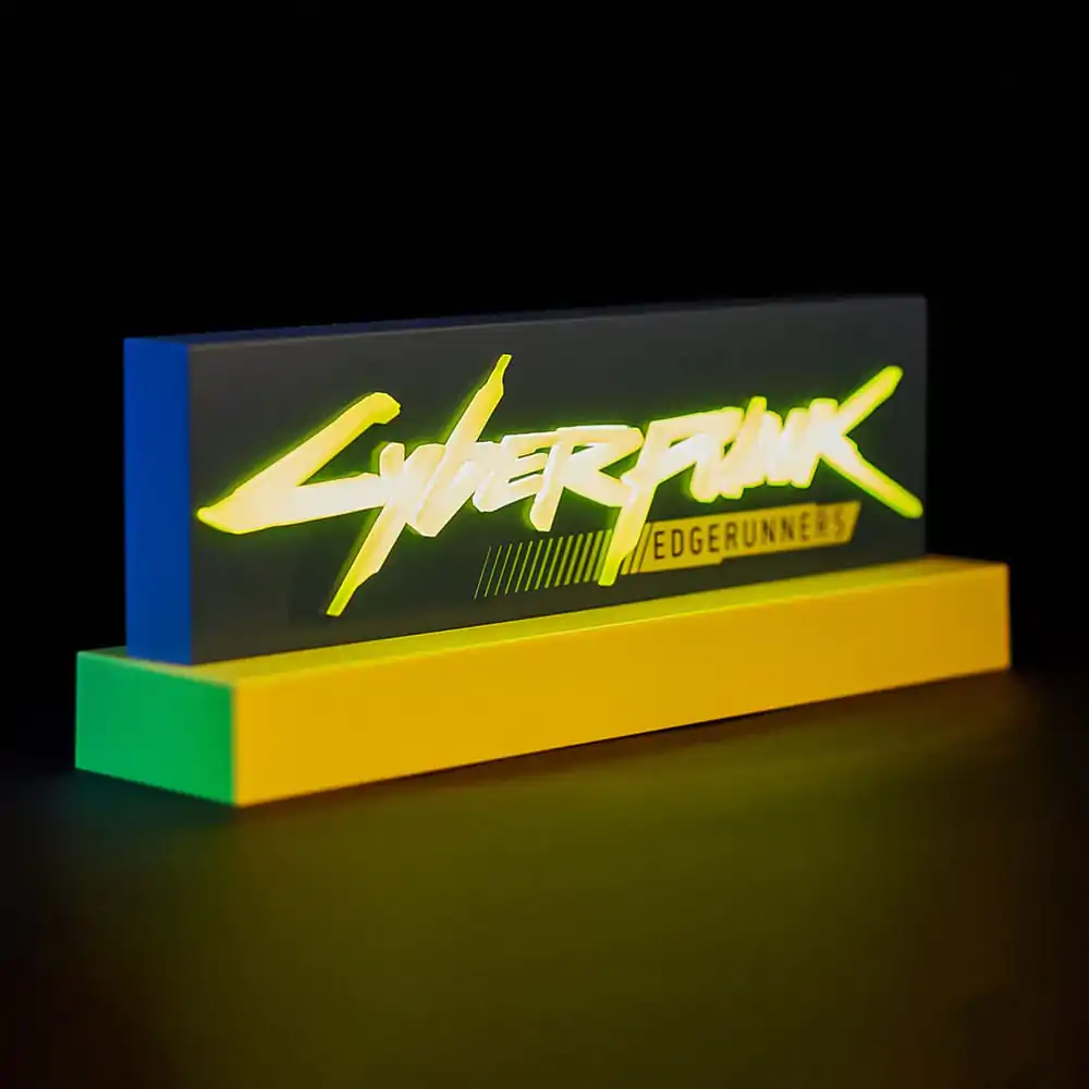 Cyberpunk Edgerunner LED svetelný-Logo 22 cm produktová fotografia