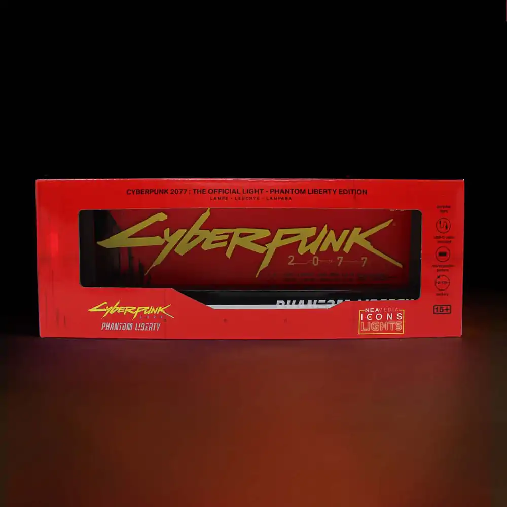 Cyberpunk Edgerunner LED svetelná dekorácia Phantom Edition 22 cm produktová fotografia