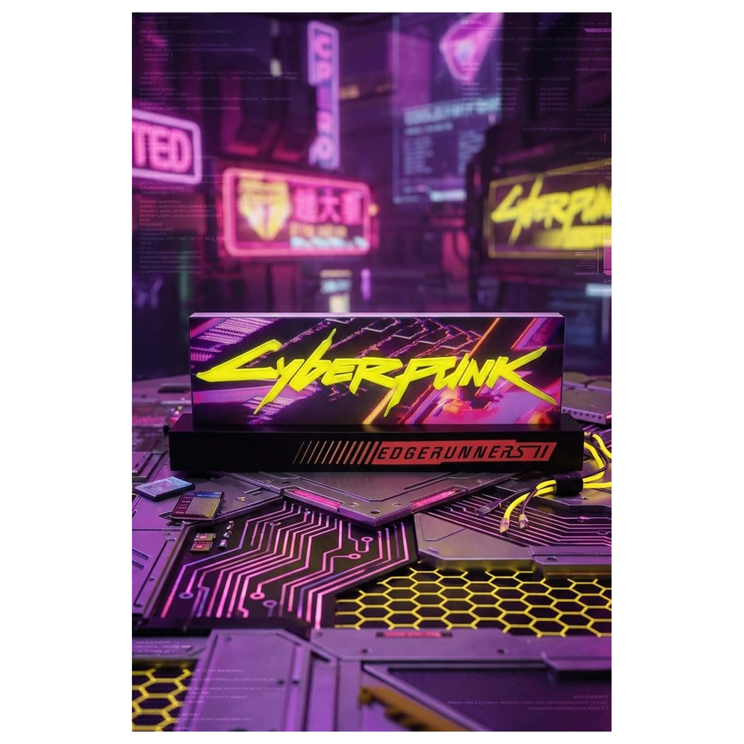 Cyberpunk: Edgerunners Logo Svetlo Edgerunner 2 produktová fotografia