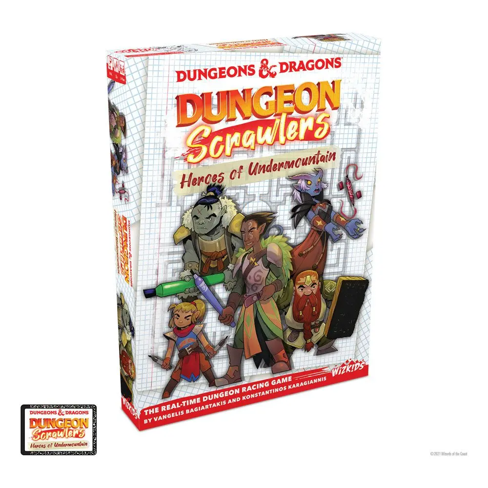D&amp;D Dungeon Scrawlers: Heroes of Undermountain Stolová hra *English Version* produktová fotografia