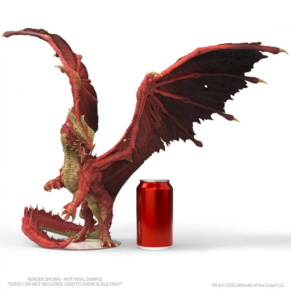 D&D Icons of the Realms Socha Balagos, Ancient Red Dragon 46 cm produktová fotografia