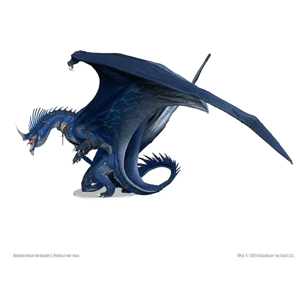 D&D Icons of the Realms Krabicové predfarbené Miniatúry Ancient Blue Dragon 20 cm produktová fotografia