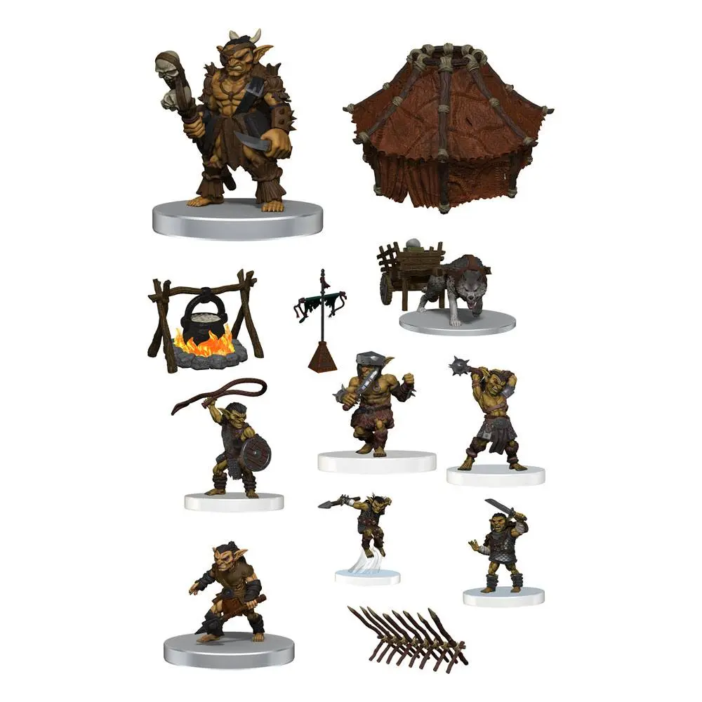 D&D Icons of the Realms predfarbené Miniatúry Dobrodružstvo v krabici - Goblin Camp produktová fotografia