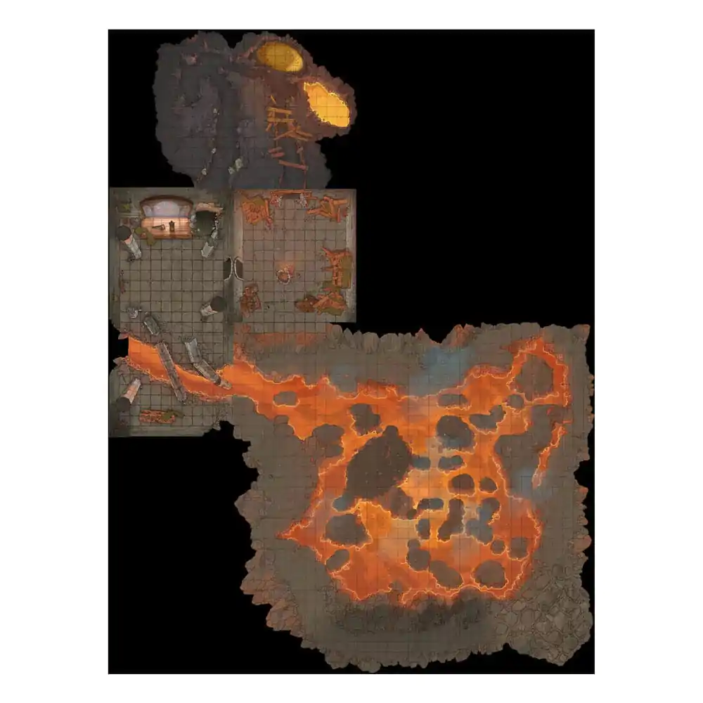 D&D Icons of the Realms pre-painted Miniatures Dobrodružstvo v krabici - Red Dragon's Lair produktová fotografia
