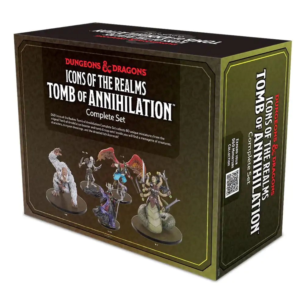 D&D Icons of the Realms pre-painted Miniatures Tomb of Annihilation - Kompletná sada produktová fotografia
