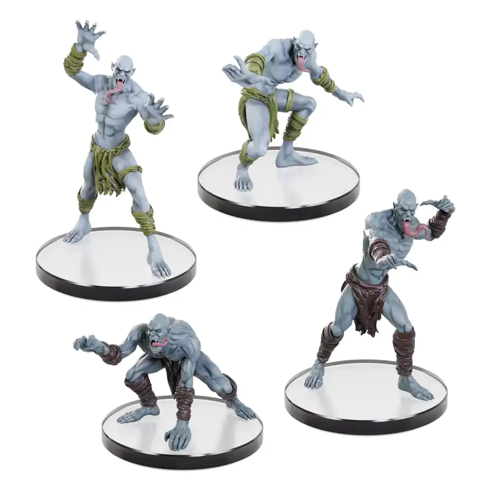 D&D Icons of the Realms pre-painted Miniatures Undead Armies - Ghouls & Ghasts Set - Predfarbené miniatúry nemŕtvych armád produktová fotografia