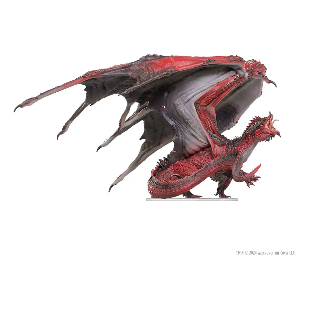 D&D Icons of the Realms Prepainted Miniature Adult Red Dragon Tyrant 18 cm produktová fotografia