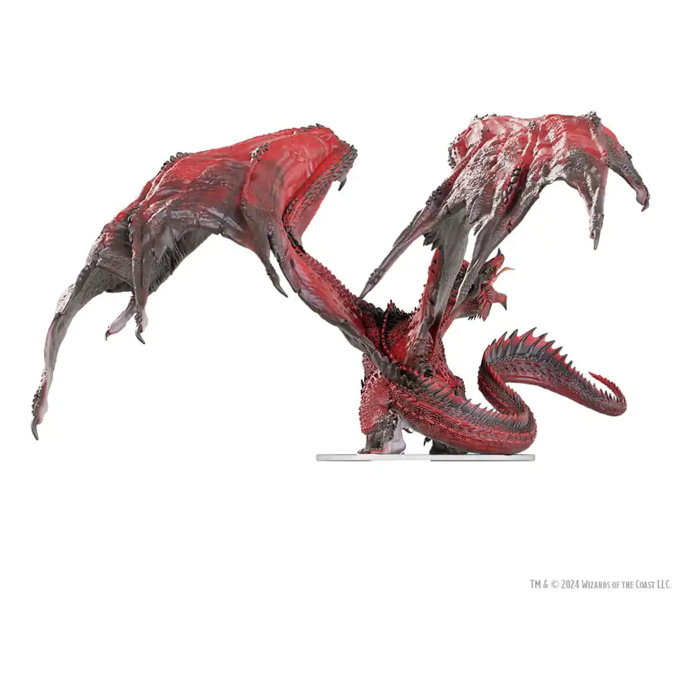 D&D Icons of the Realms Prepainted Miniature Adult Red Dragon Tyrant 18 cm produktová fotografia