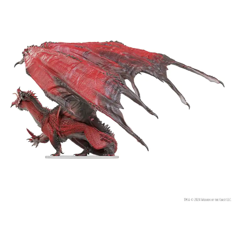 D&D Icons of the Realms Prepainted Miniature Adult Red Dragon Tyrant 18 cm produktová fotografia