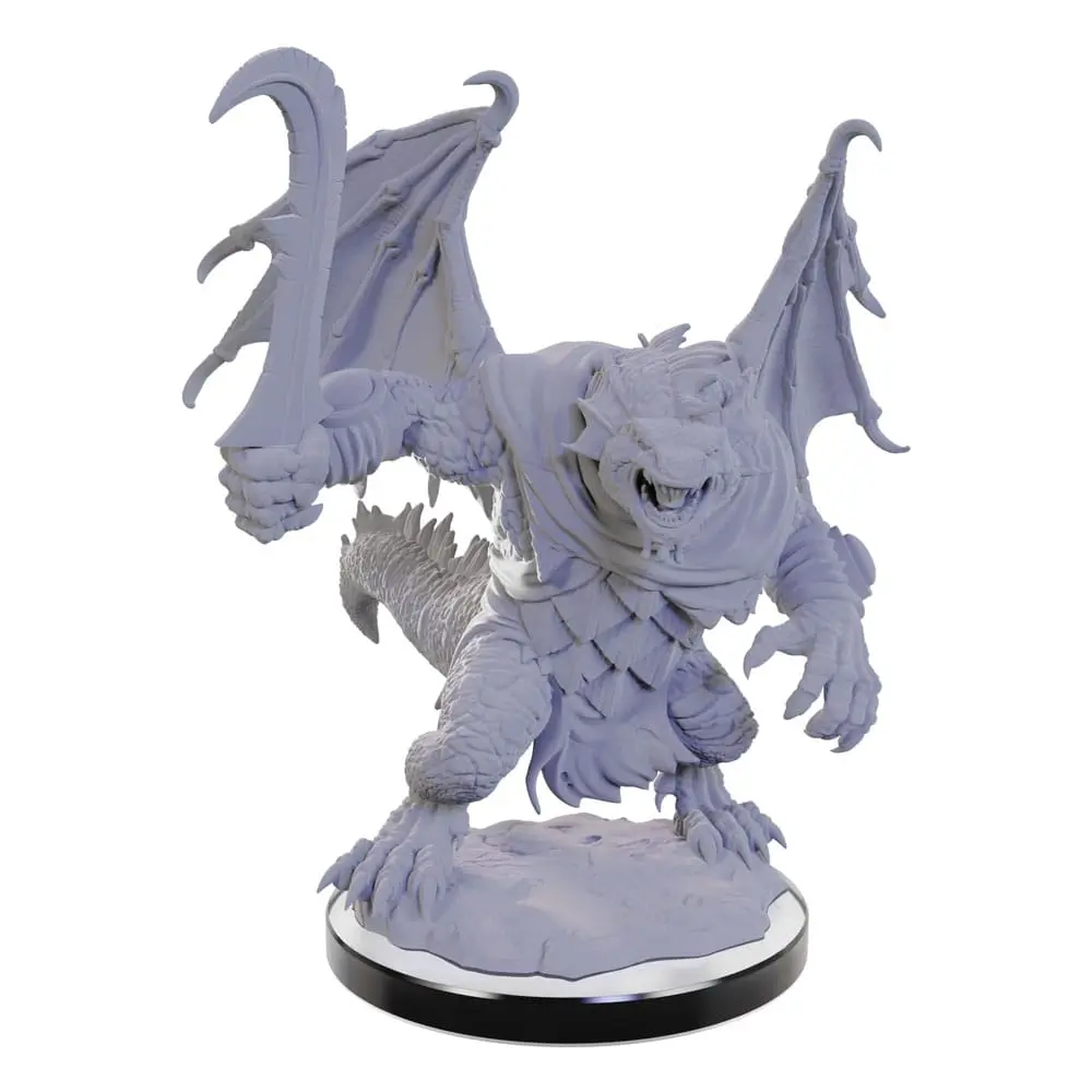 D&D Nolzur's Marvelous Miniatures miniatúra Nenafarbený Draconian peší vojak & Mág produktová fotografia