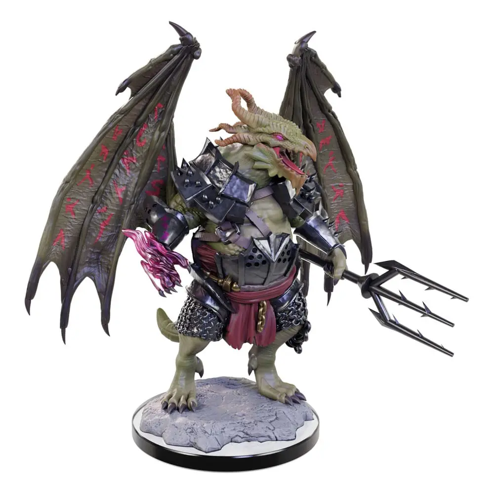 D&D Nolzur's Marvelous Miniatures miniatúra Nenafarbený Draconian peší vojak & Mág produktová fotografia