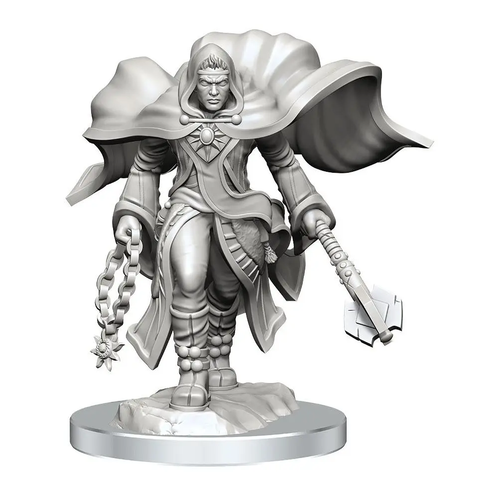 D&D Nolzur's Marvelous Miniatures Unpainted Miniatures 2-Pack Aasimar Klerik Muž – 2 balenie produktová fotografia