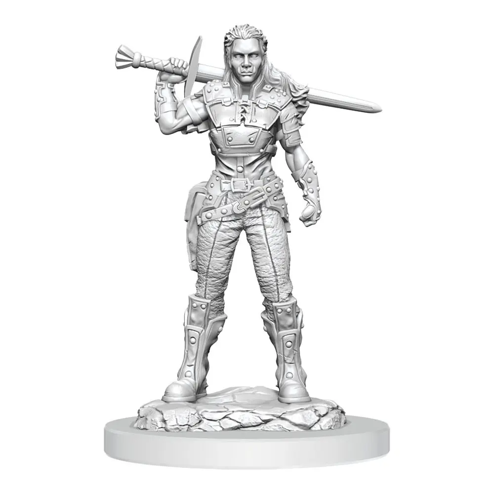 D&D Nolzur's Marvelous Miniatures Nenafarbené Miniatúry 2-Pack Orc Fighter Female produktová fotografia