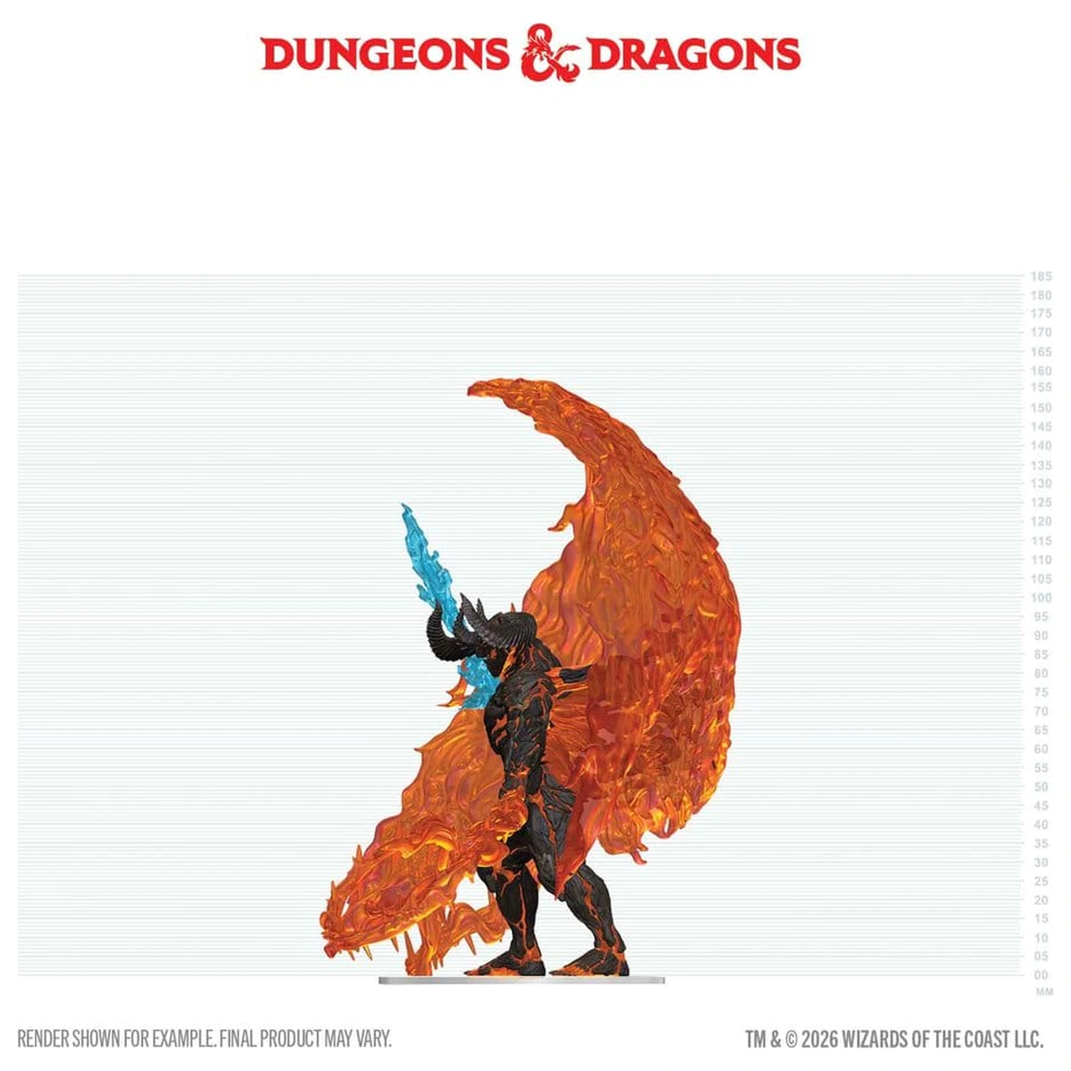 D&D Icons of the Realms Boxed prepainted Miniatures Balor 20 cm produktová fotografia