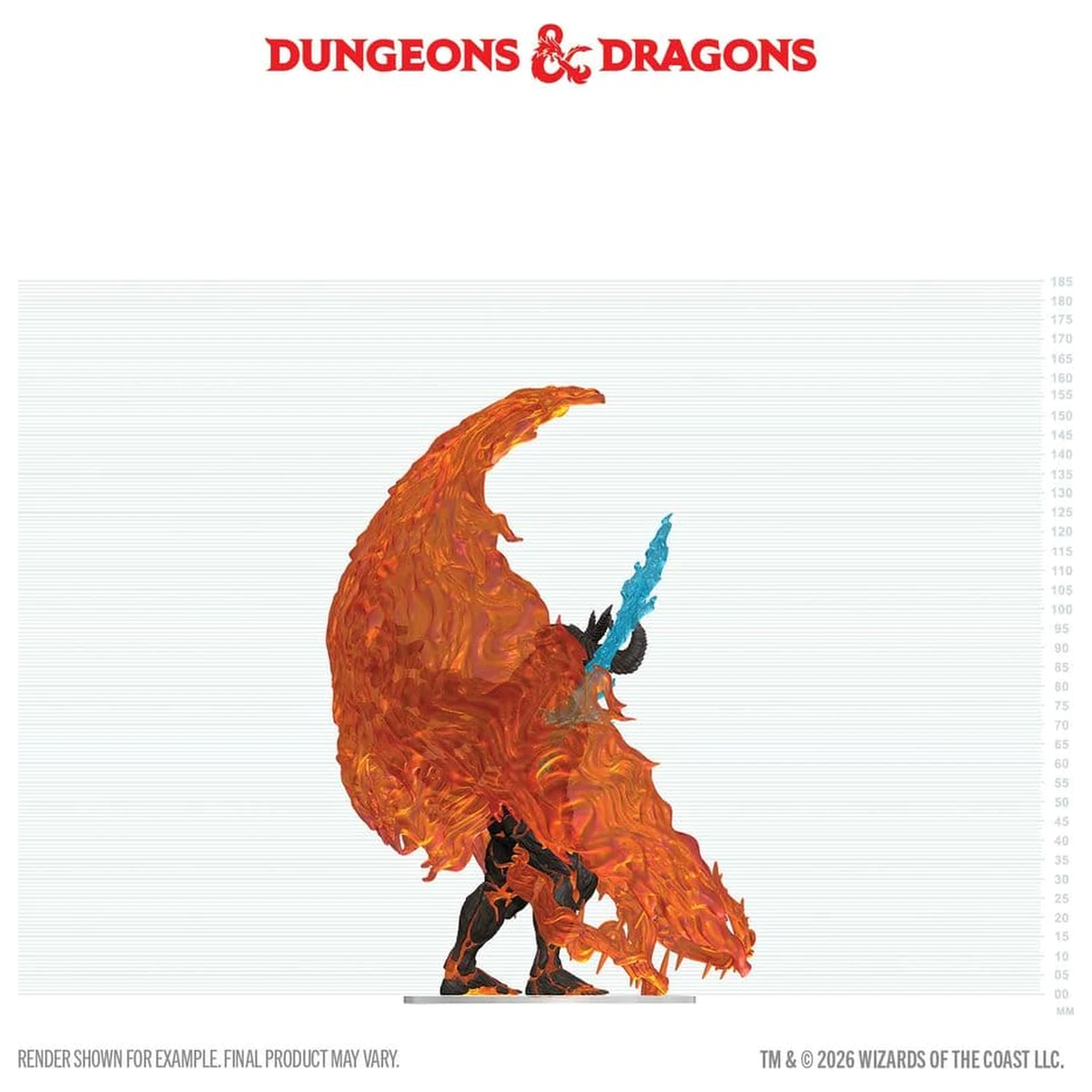 D&D Icons of the Realms Boxed prepainted Miniatures Balor 20 cm produktová fotografia