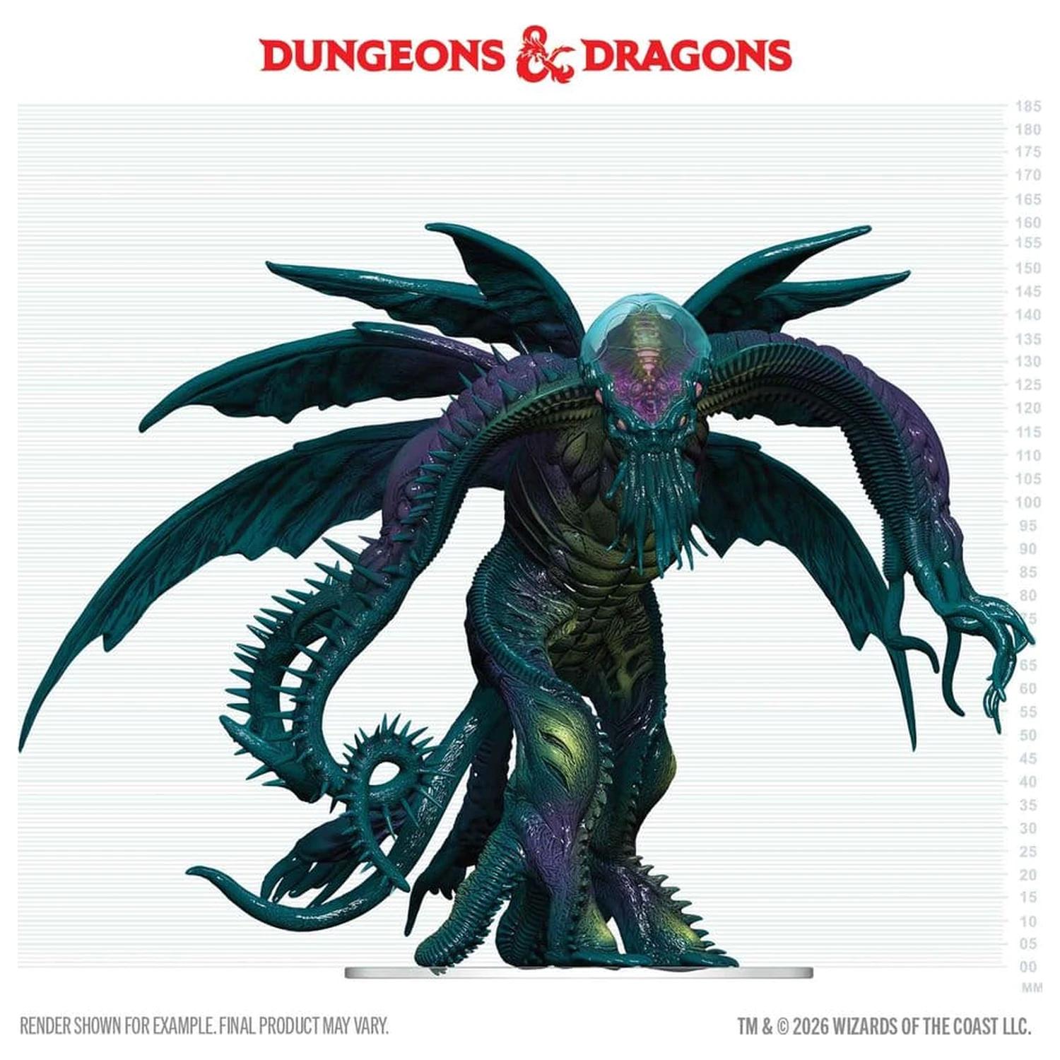 D&D Icons of the Realms Boxed prepainted Miniatúry Cthulhu 20 cm produktová fotografia