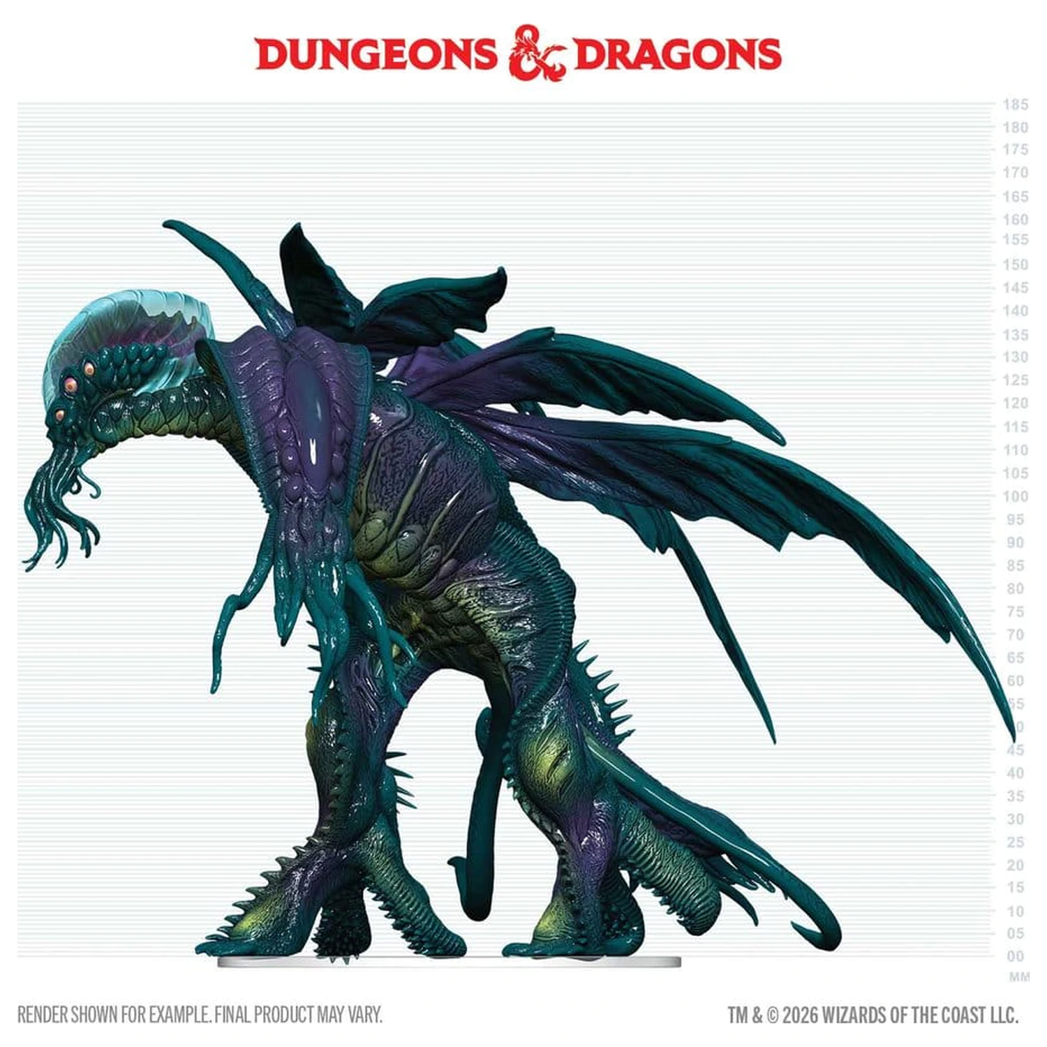D&D Icons of the Realms Boxed prepainted Miniatúry Cthulhu 20 cm produktová fotografia