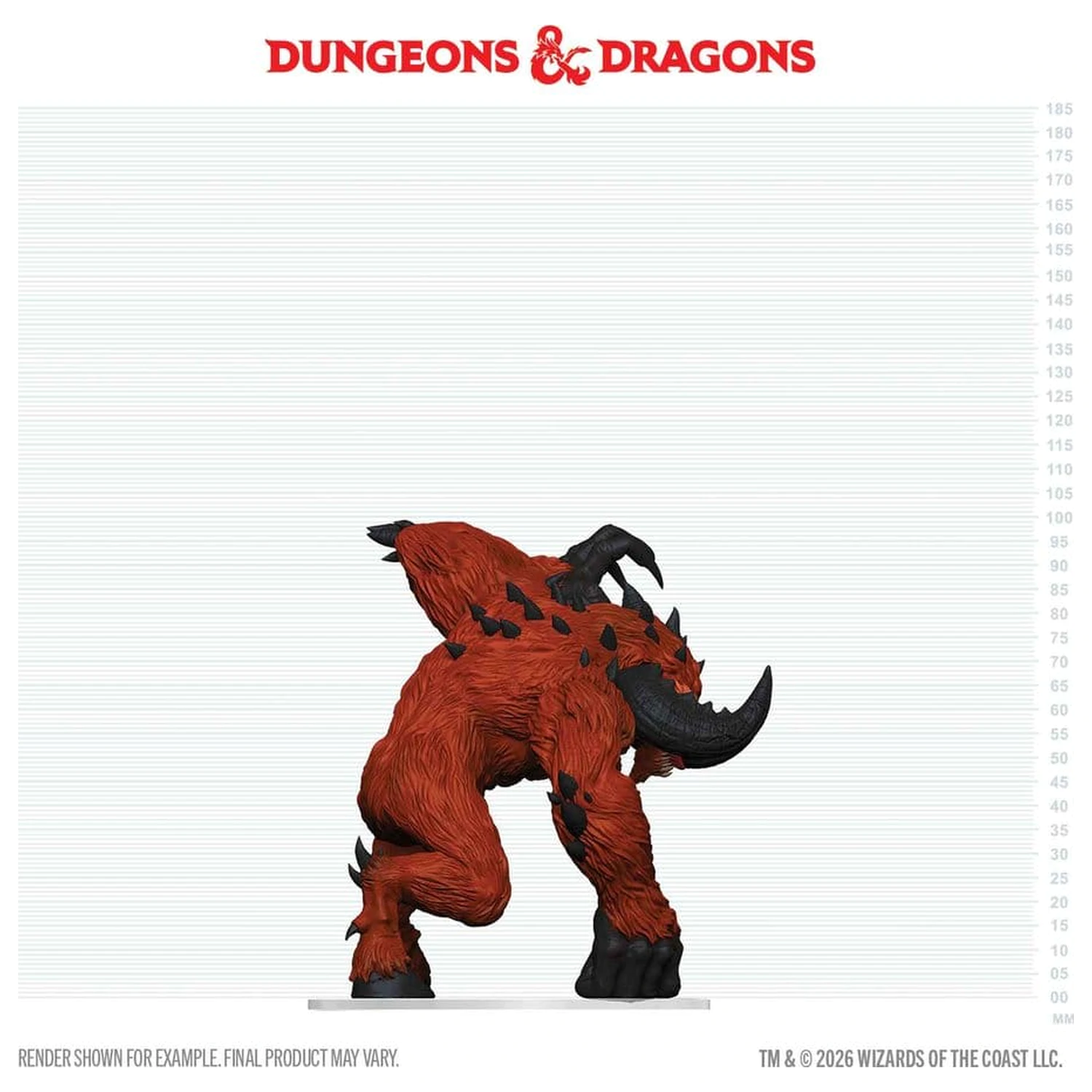 D&D Icons of the Realms Boxed predmaľované miniatúry Goristro 15 cm produktová fotografia