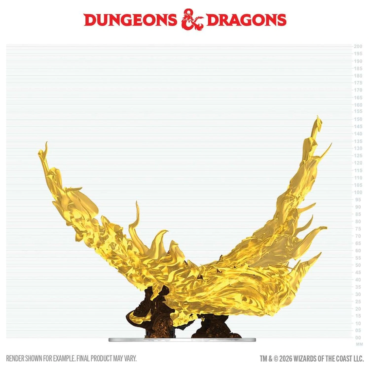 D&D Icons of the Realms Boxed prepainted Miniatures Hollow Dragon 18 cm produktová fotografia