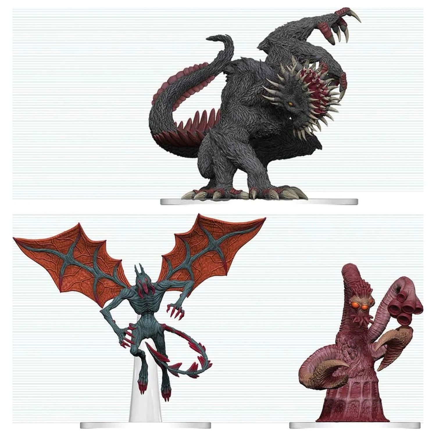 D&D Icons of the Realms Krabicové predfarbené miniatúry Maddening Monsters of Ravenloft produktová fotografia