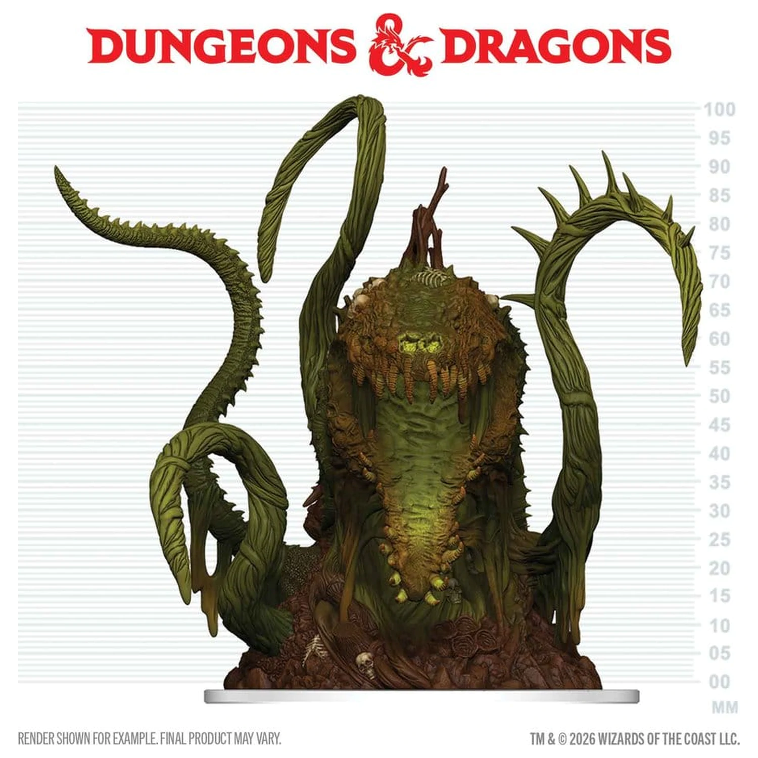 D&D Icons of the Realms Mini figúrka Spore of Moander balená miniatúra produktová fotografia