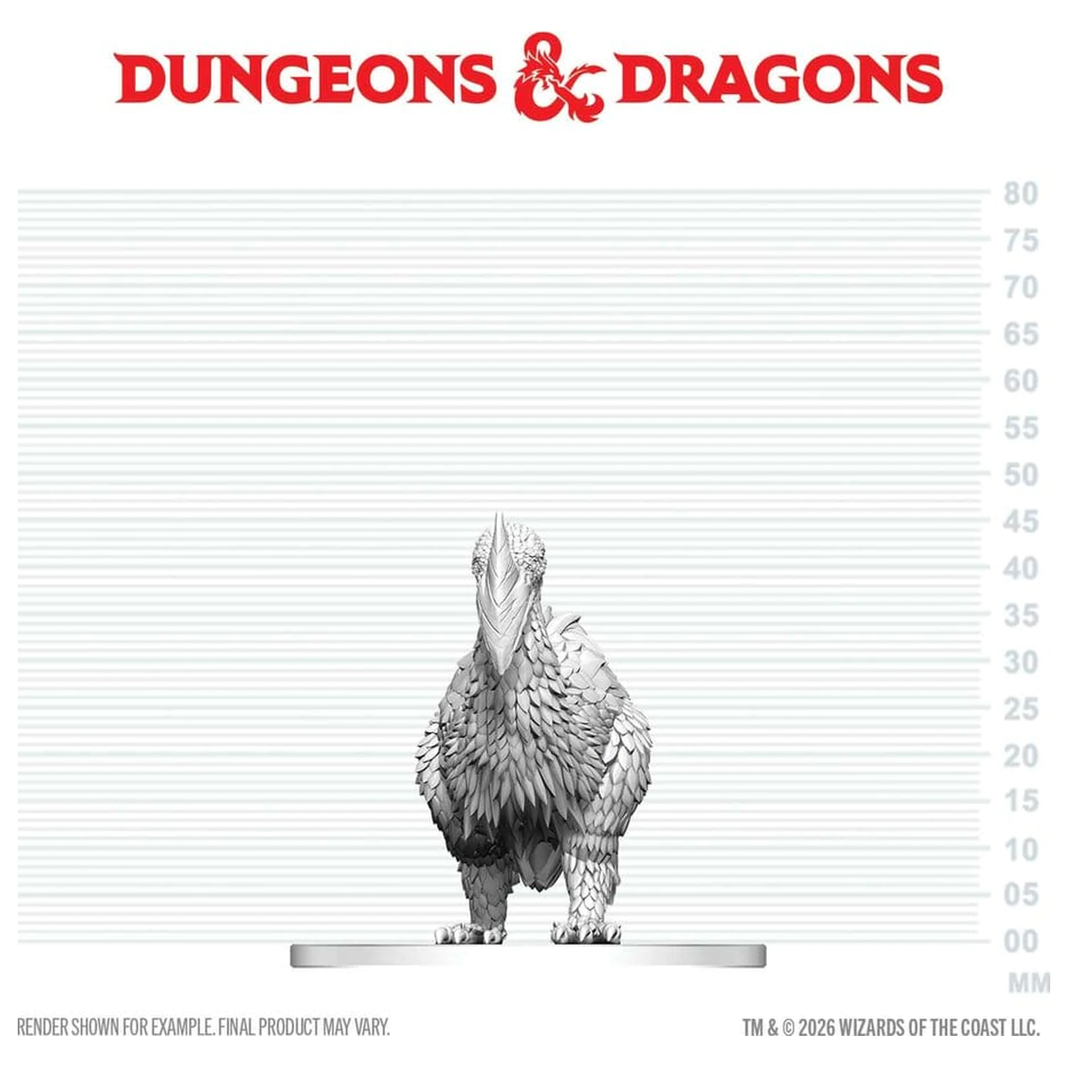 D&D Nolzur's Marvelous Miniatures Mini Figúrka Axe Beak produktová fotografia