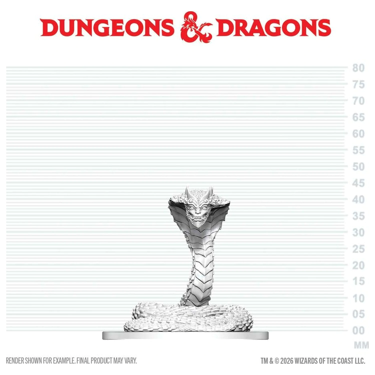 D&D Nolzur's Marvelous Miniatures Mini Figúrka Guardian Naga produktová fotografia