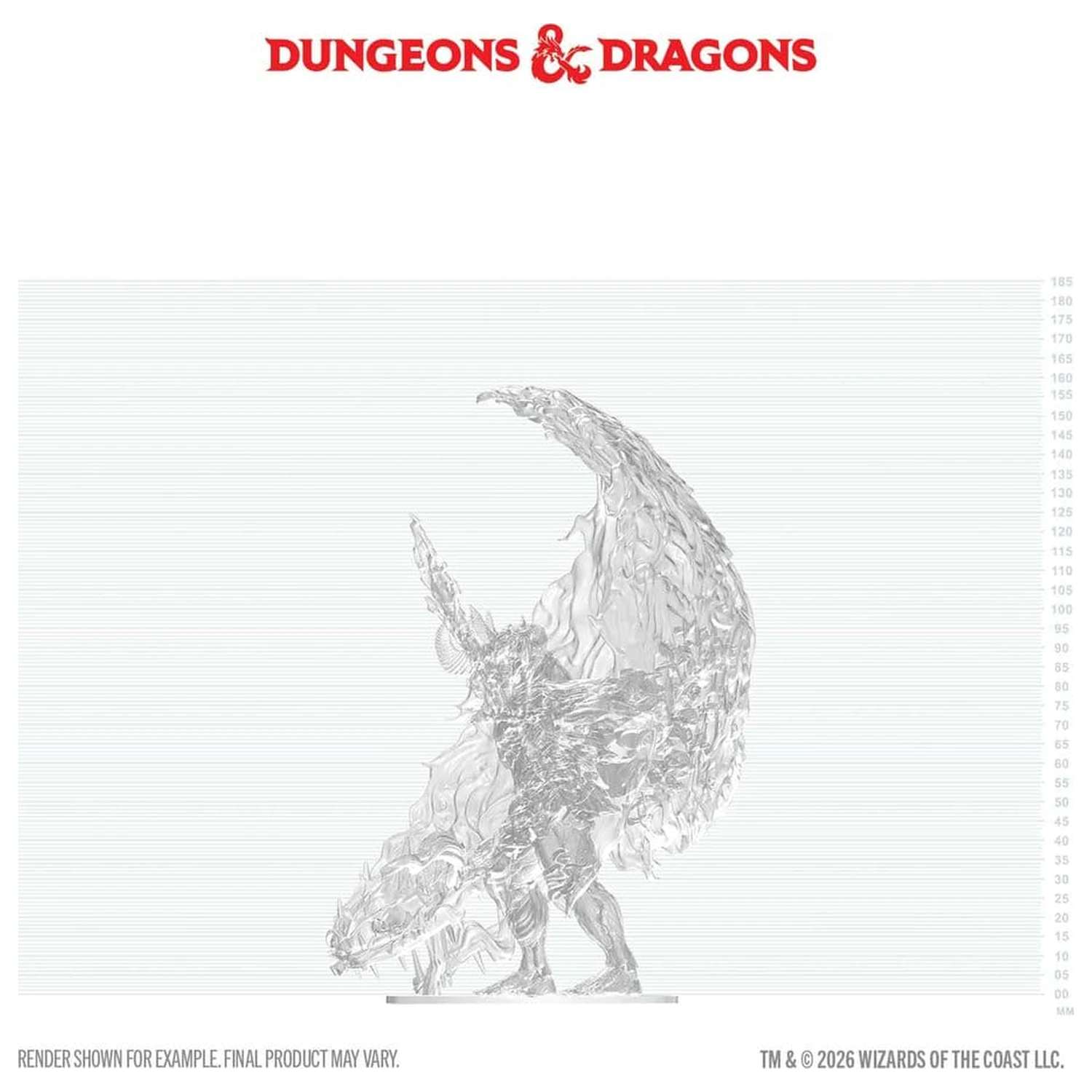 D&D Nolzur's Marvelous Miniatures nenamaľovaná Balor miniatúra v krabici, 20 cm produktová fotografia