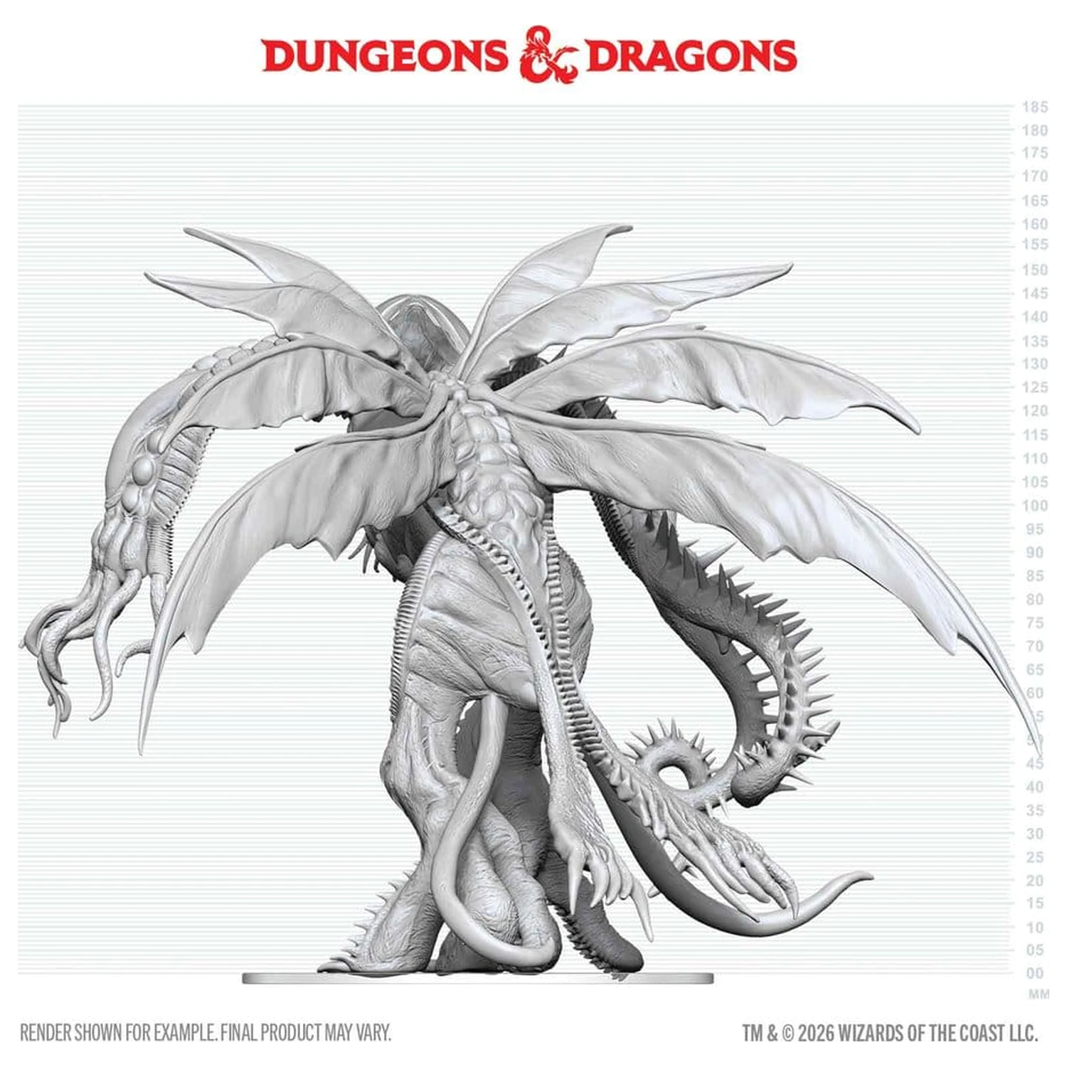 D&D Nolzur's Marvelous Miniatures nenamaľovaná miniatúra Cthulhu 20 cm produktová fotografia
