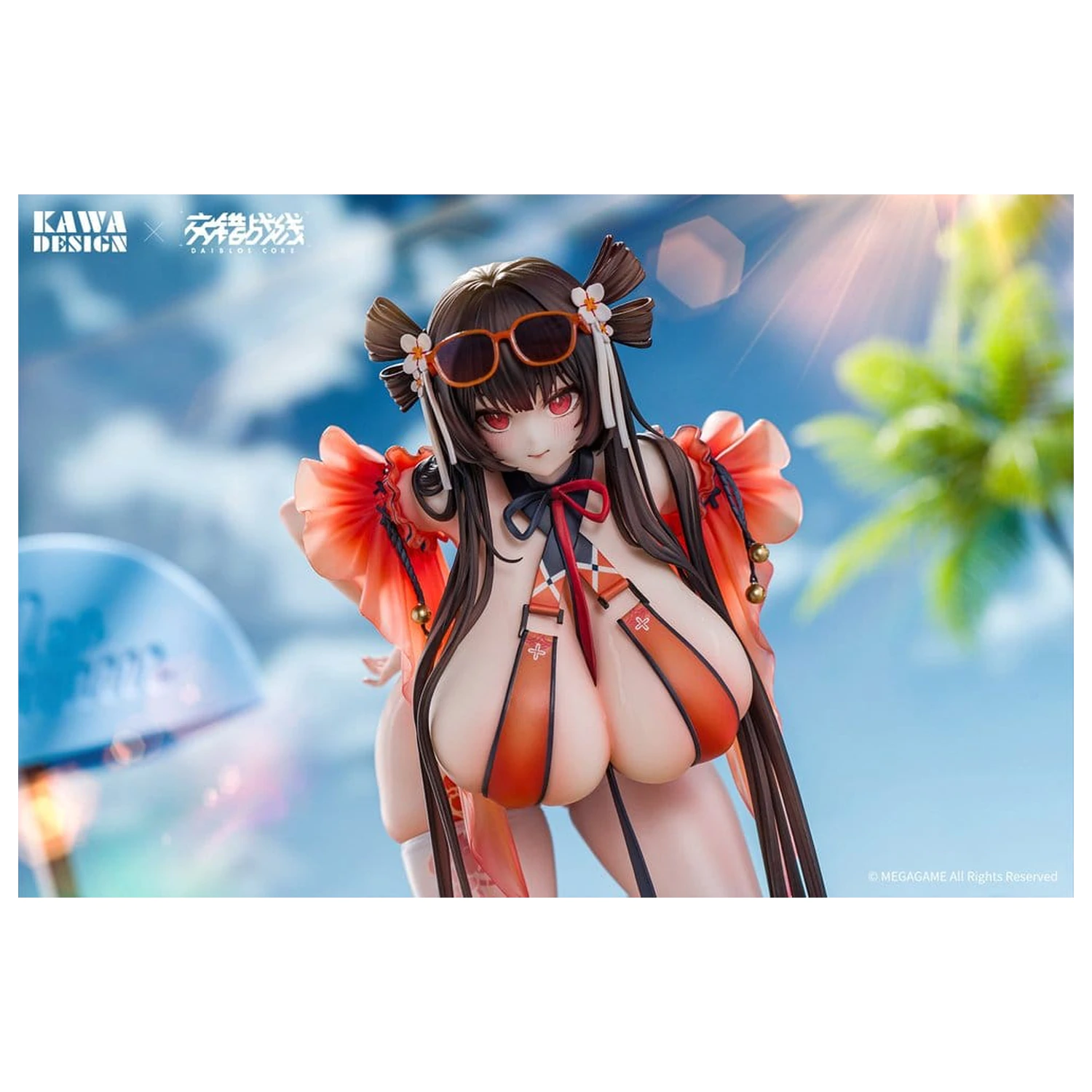 Daiblos Core PVC figúrka 1/6 Maree Rouge Rakubai no Utage Wet Ver. 25 cm produktová fotografia