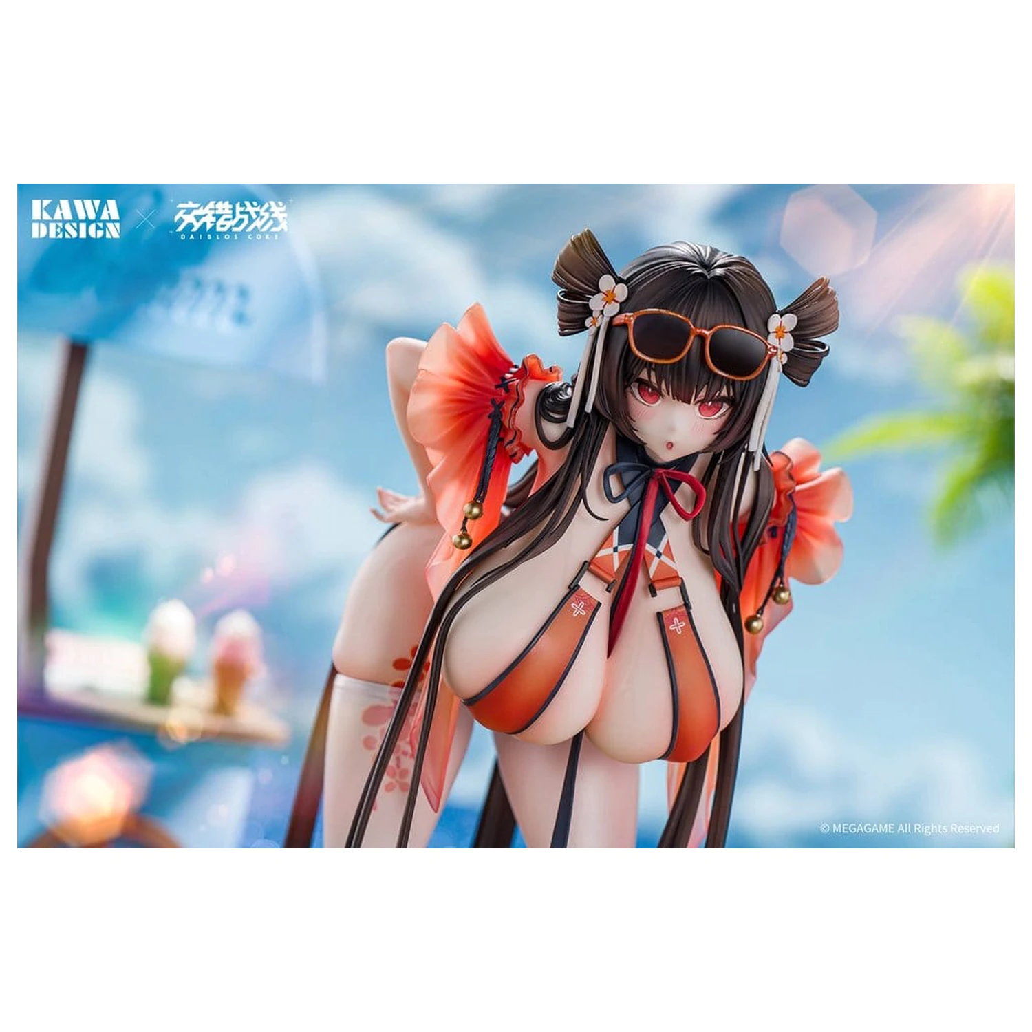 Daiblos Core PVC figúrka 1/6 Maree Rouge Rakubai no Utage Wet Ver. 25 cm produktová fotografia