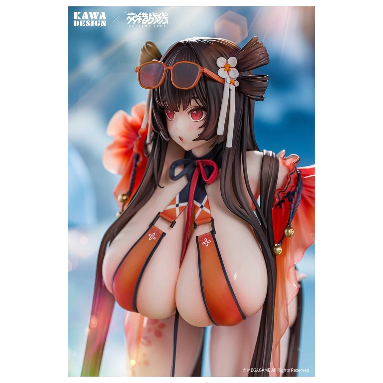 Daiblos Core PVC figúrka 1/6 Maree Rouge Rakubai no Utage Wet Ver. 25 cm produktová fotografia