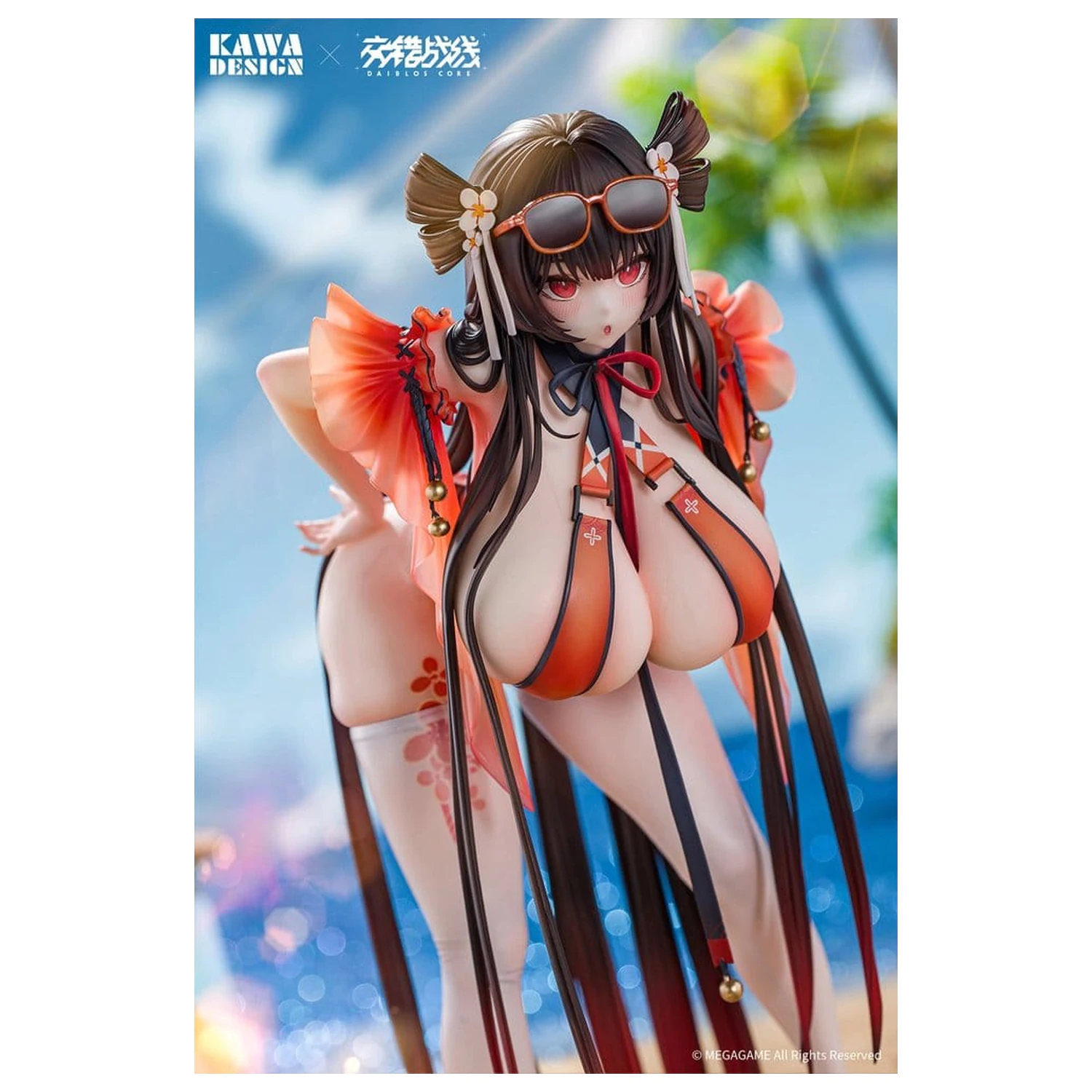 Daiblos Core PVC figúrka 1/6 Maree Rouge Rakubai no Utage Wet Ver. 25 cm produktová fotografia