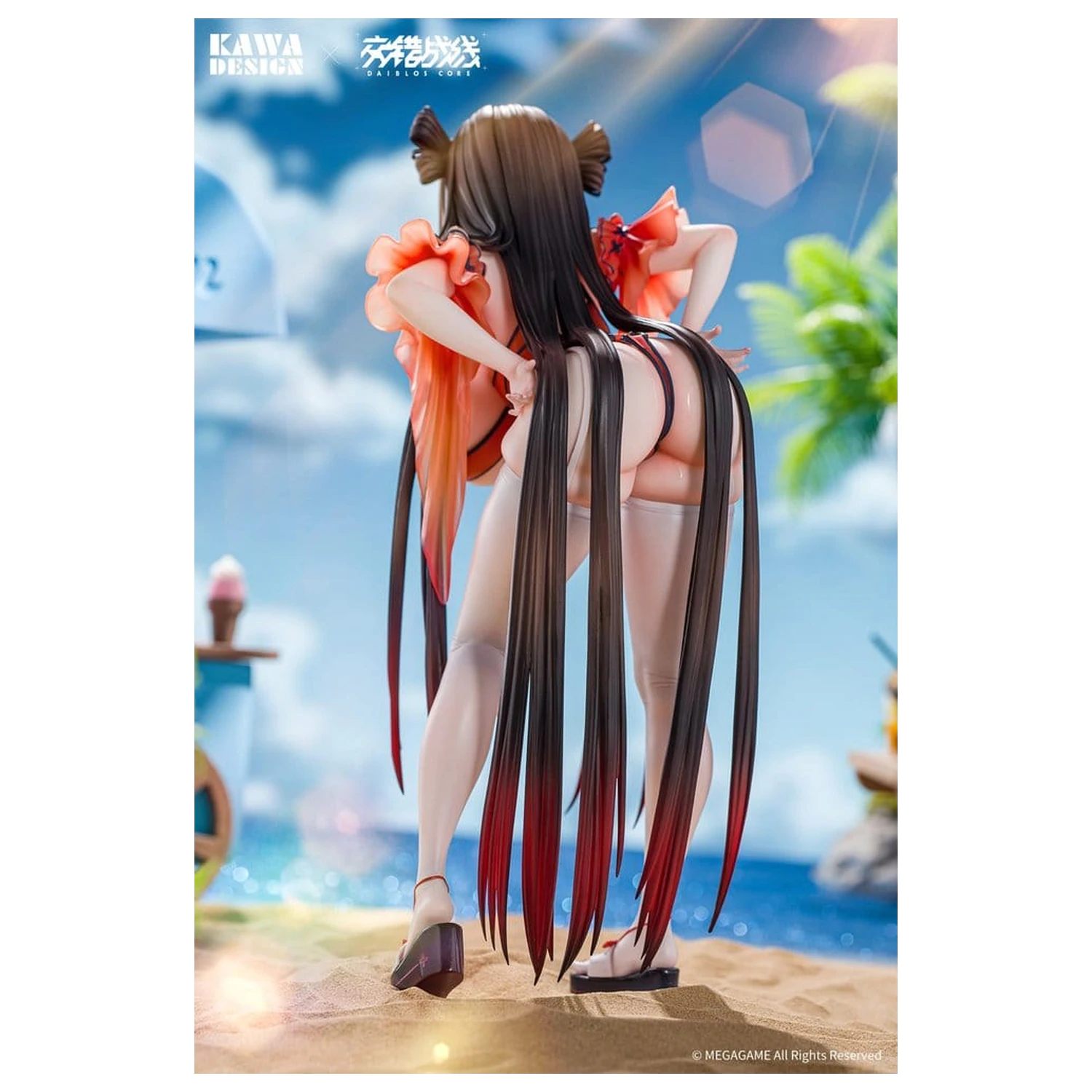 Daiblos Core PVC figúrka 1/6 Maree Rouge Rakubai no Utage Wet Ver. 25 cm produktová fotografia