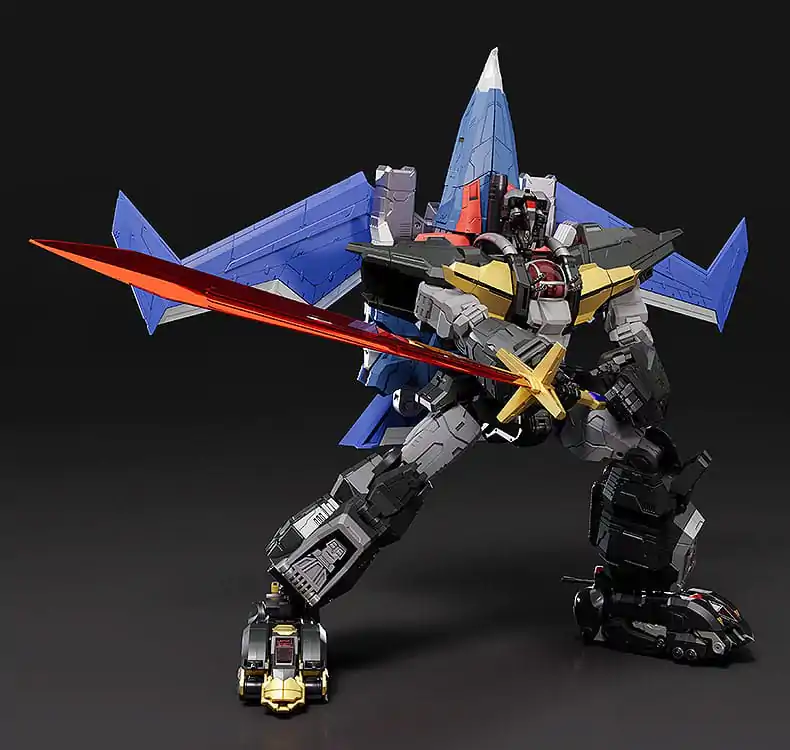 Dancouga - Super Beast Machine God Diecast / PVC akčná figúrka The Gattai Black Wing 20 cm produktová fotografia