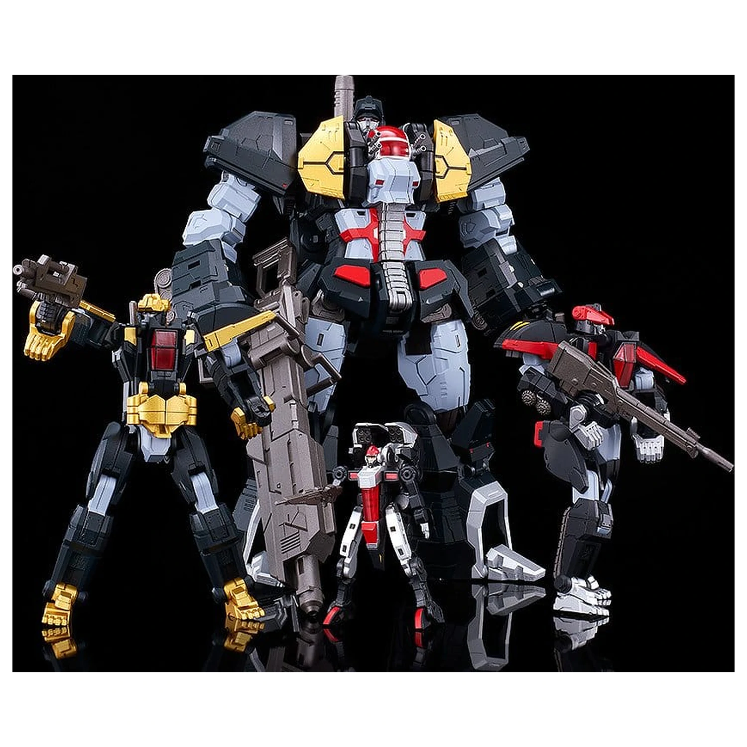 Dancouga - Super Beast Machine God Moderoid plastový model Dancouga 23 cm produktová fotografia