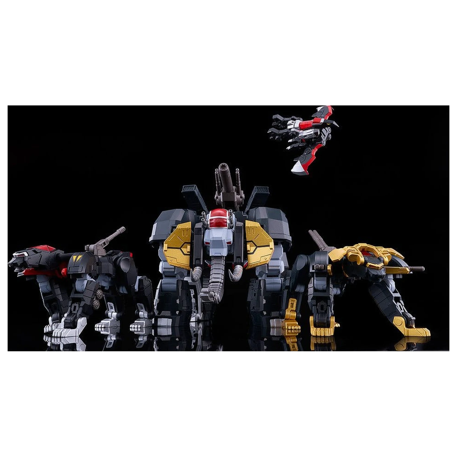 Dancouga - Super Beast Machine God Moderoid model plastovej súpravy príslušenstva Sada vylepšených krídel produktová fotografia