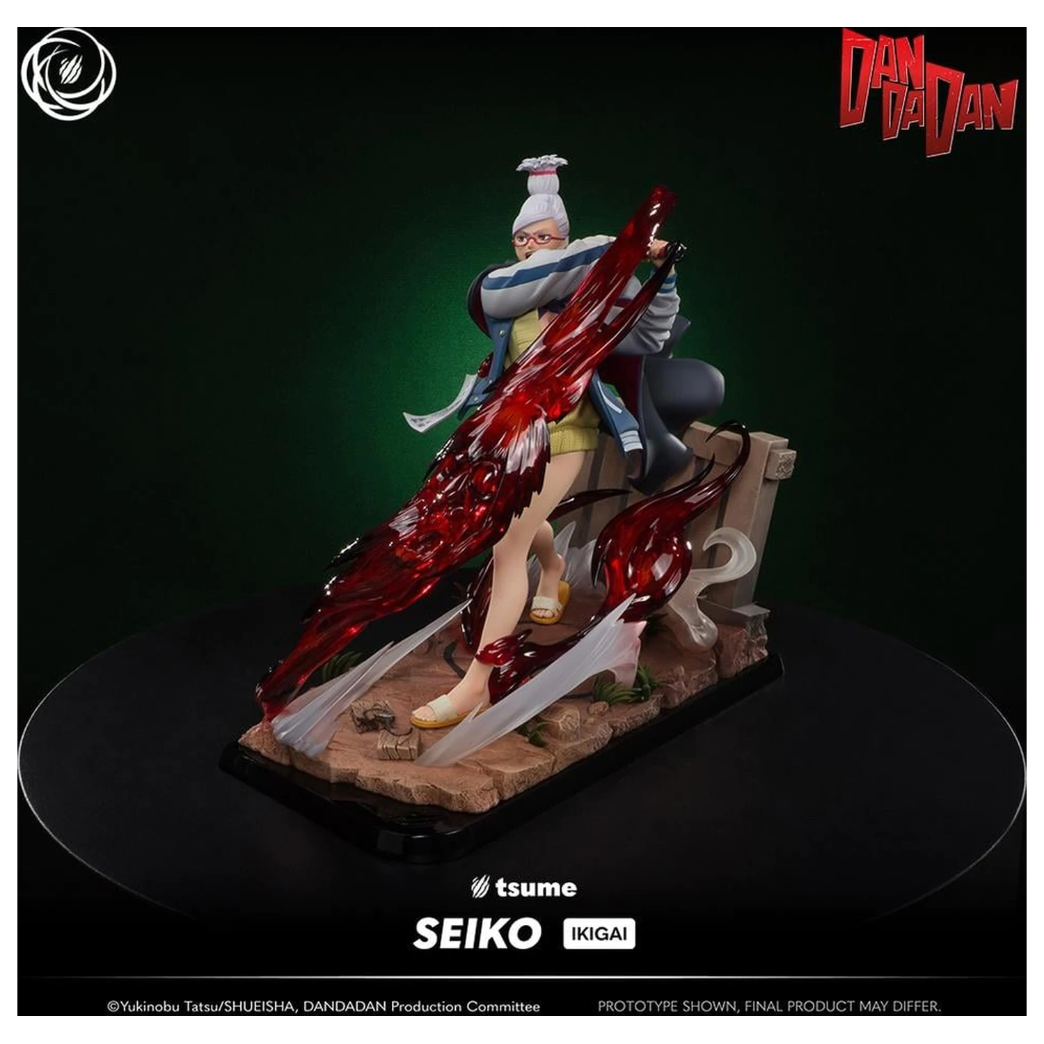 Socha Dandadan Seiko Ikigai 1/6 By Tsume 34 cm produktová fotografia