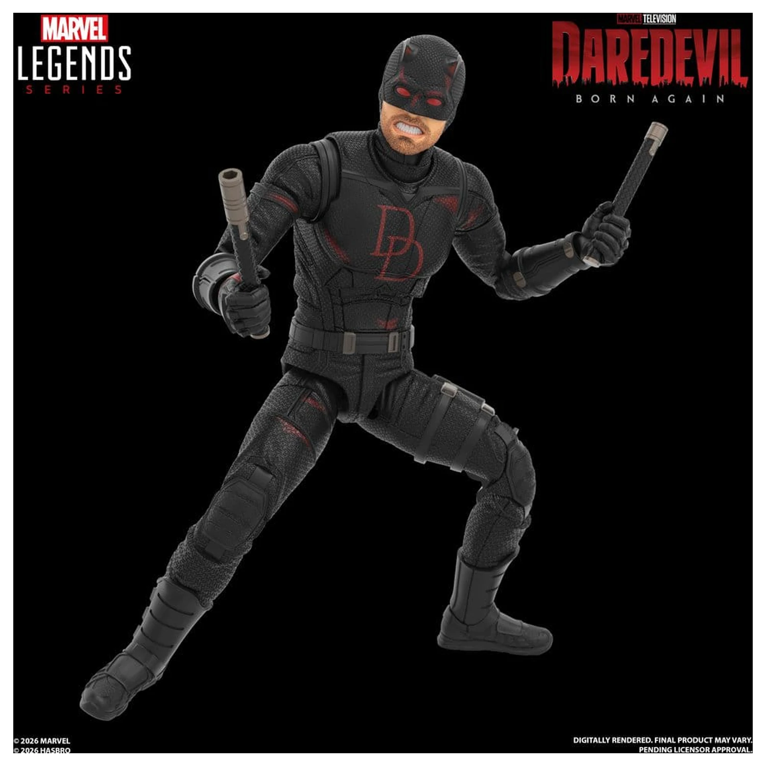 Daredevil: Born Again Marvel Legends akčné figúrky 2-Pack Daredevil & Jessica Jones 15 cm produktová fotografia