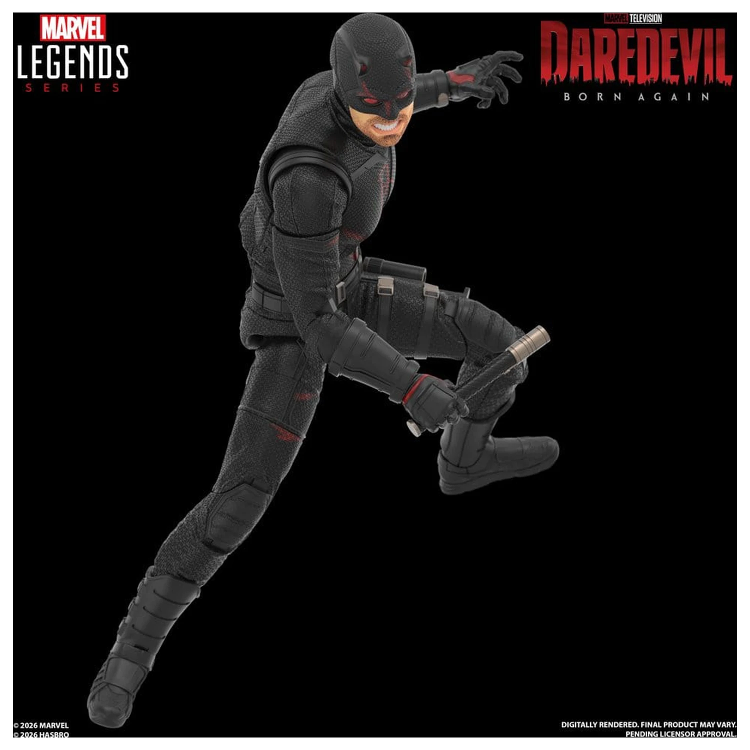 Daredevil: Born Again Marvel Legends akčné figúrky 2-Pack Daredevil & Jessica Jones 15 cm produktová fotografia