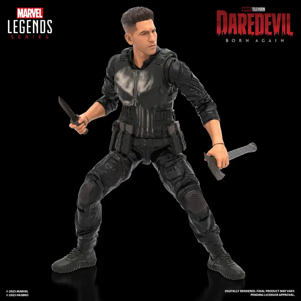 Daredevil: Born Again Marvel Legends Akčná figúrka Punisher 15 cm produktová fotografia