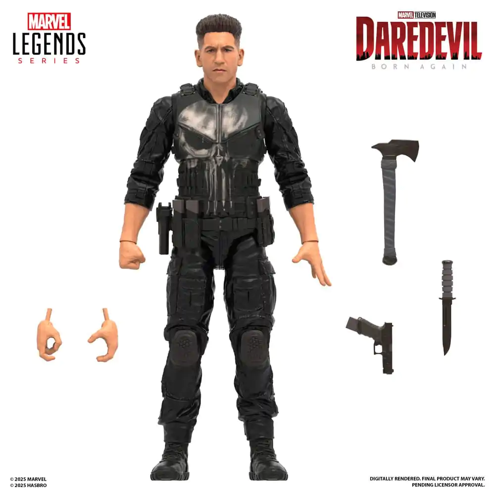 Daredevil: Born Again Marvel Legends Akčná figúrka Punisher 15 cm produktová fotografia