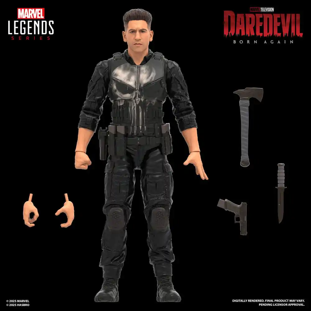 Daredevil: Born Again Marvel Legends Akčná figúrka Punisher 15 cm produktová fotografia
