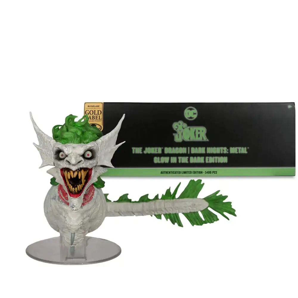 Dark Nights: Metal DC Multiverse Akčná figúrka Joker Dragon Glow in the Dark Edition (Gold Label) 25 cm termékfotó