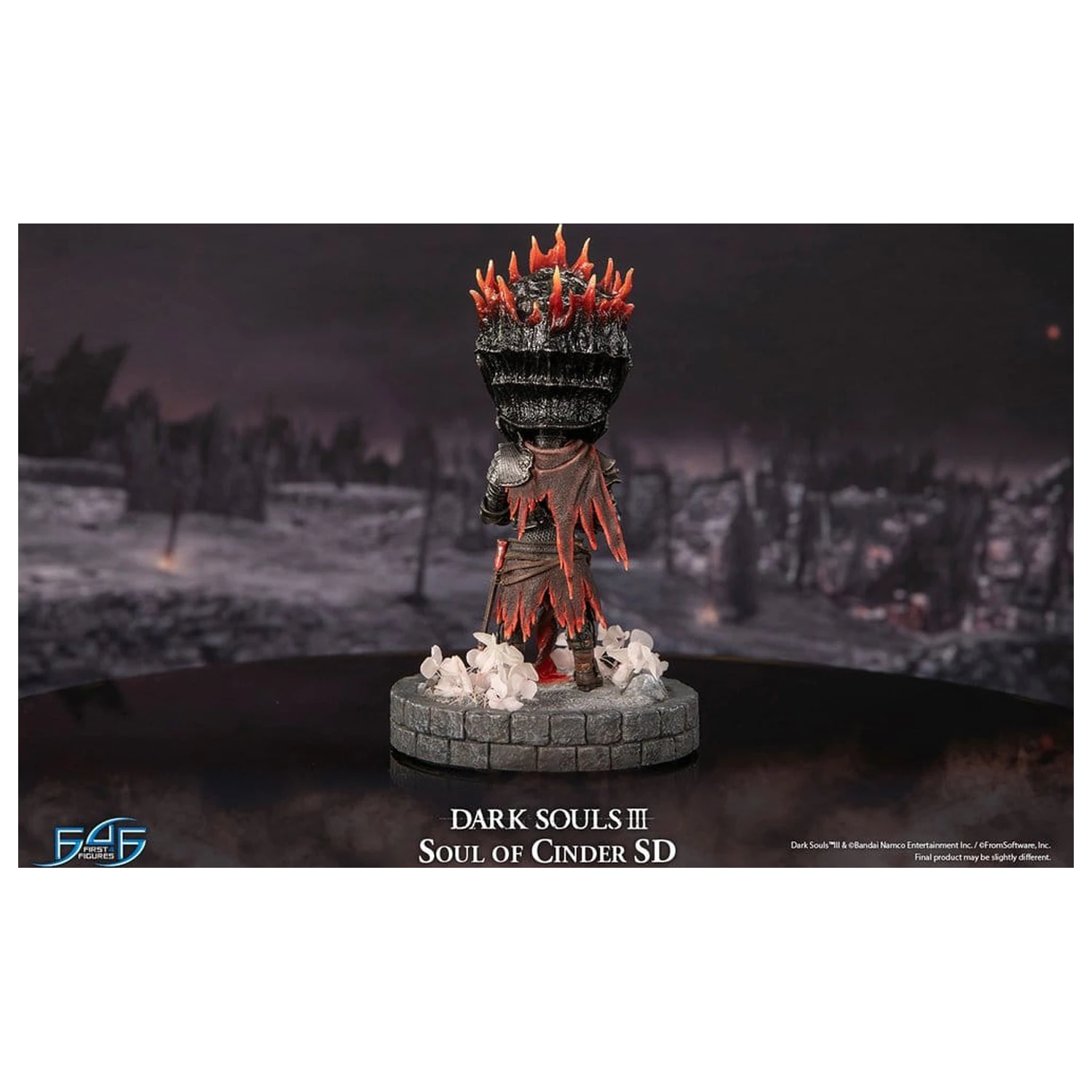 Dark Souls III živicová socha Soul of Cinder SD 22 cm produktová fotografia